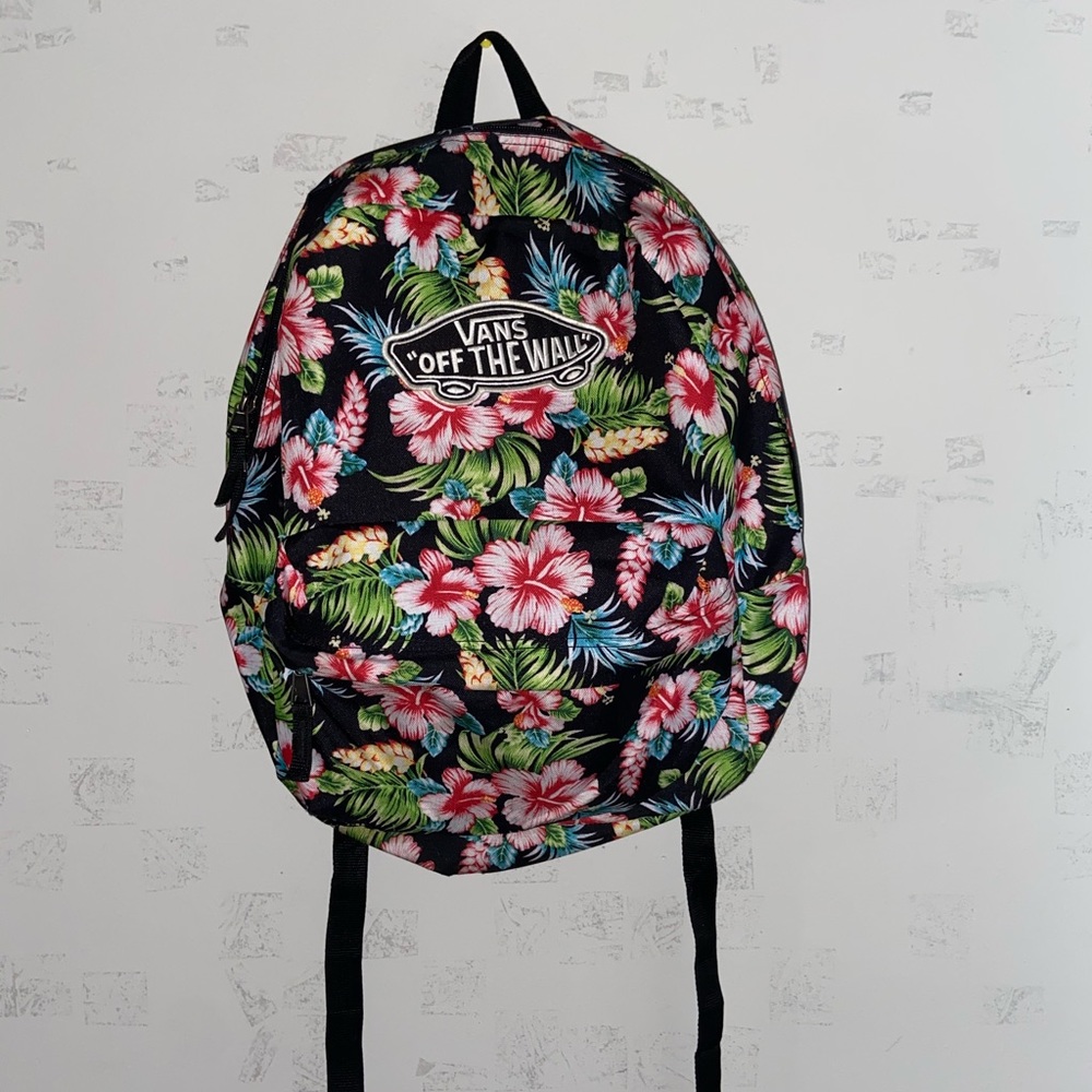 Floral Vans School Backpack